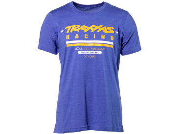 Traxxas tričko Heritage modré S