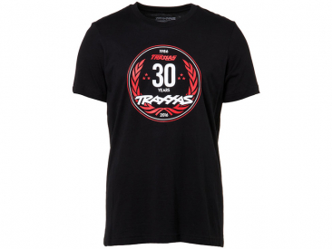 Traxxas tričko výročí 30 let černé XL