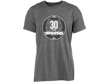 Traxxas tričko výročí 30 let šedé L