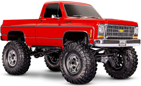 RC auto Traxxas TRX-4 Chevrolet K10 1979 TQi 1:10 RTR, červená