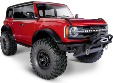 RC auto Traxxas TRX-4 Ford Bronco 2021 TQi 1:10 RTR, červená