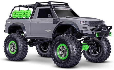 RC auto Traxxas TRX-4 Sport High Trail Edition 1:10 RTR, šedá