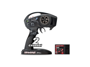 Traxxas vysílač TQi 2 kan., přijímač TSM