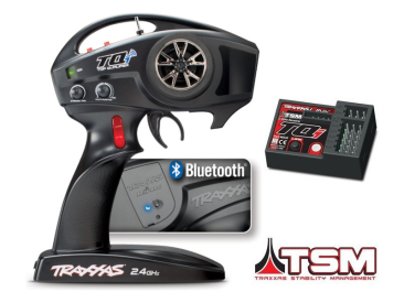 Traxxas vysílač TQi 4 kan., BlueTooth modul, přijímač TSM