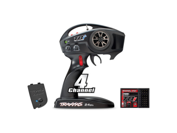 Traxxas vysílač TQi 4 kan., BlueTooth modul, přijímač TSM