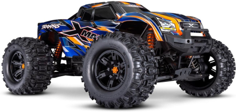 RC auto Traxxas X-Maxx 8S Belted 1:5 4WD RTR, oranžová