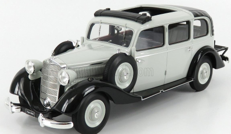 Triple9 Mercedes benz 260d Pullman Landaulet Open Roof 1936 1:18 Šedá Černá