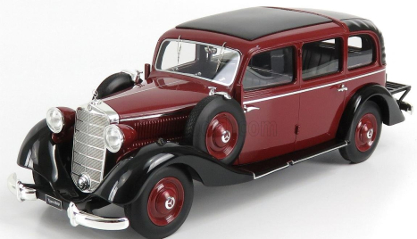 Triple9 Mercedes benz 260d Pullman Landaulet Semiconvertible Closed 1936 1:18 Burgundská Černá