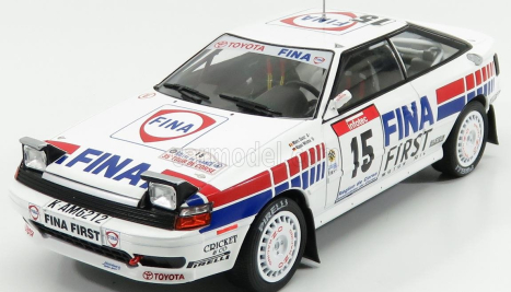 Triple9 Toyota Celica Gt-4 St165 Fina N 15 Rally Tour De Corse 1991 M.duez - K.wicha 1:18 Bílá