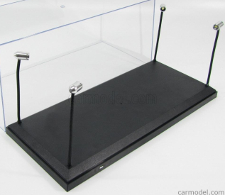 BAZAR - Triple9 Vetrina display box Lungh.lenght Cm 35.5 X Largh.width Cm 15.7 X Alt.height Cm 15.8 (altezza Interna Cm 13.5) - Luci Funzionanti Led 1:18 Plastový Displej