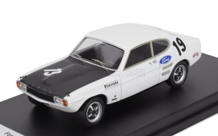 Trofeu Ford england Capri 3000 Gt Winner Gr.1 Rally Vila Real 1971 Ernesto Neves 1:43 Bílá Černá