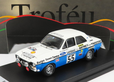 Trofeu Ford england Escort Mki N 55 Rally Rac 1974 J.taylor - J.chitty 1:43 Bílá Modrá