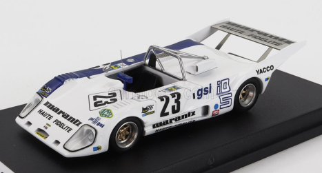 Trofeu Lola T298 N 23 24h Le Mans 1980 Michel Dubois - Florian Vetsch - Christian Debias 1:43 Bílá