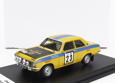 Trofeu Opel Ascona (night Version) N 23 Rally Tap 1974 G.pereira - A.aimeida Pereira 1:43 Žlutá Modrá