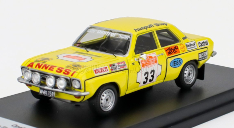Trofeu Opel Ascona (night Version) N 33 Winner Gr.2 Rally Sanremo 1975 Georg Fischer - Harald Gottlieb 1:43 Žlutá