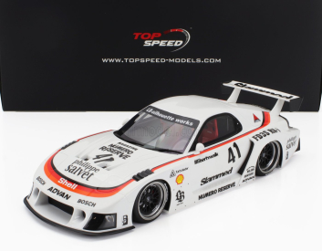 Truescale Mazda Rx-7 (fd3s) Lb Works Super Silhouette N 41 Racing 2006 1:18 Bílá
