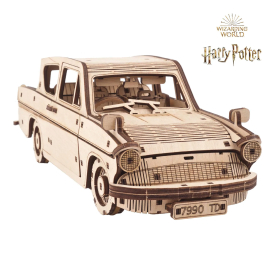 Ugears 3D dřevěné mechanické puzzle Harry Potter Létající Ford Anglia