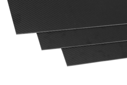 Uhlíková deska (350x150x3,0 mm) 1ks.