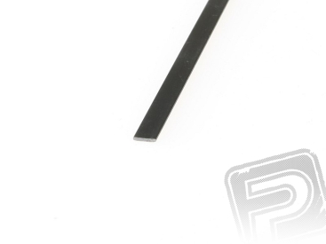 Uhlíková pásnice 0.6x4mm 1m