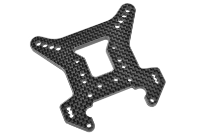 Uhlíkové parohy/držáky tlumičů - 5 mm - Buggy zadní - 1 ks.