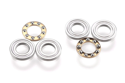 Ultra axialní kuličkové ložiska 5x10x4mm, 2 ks.