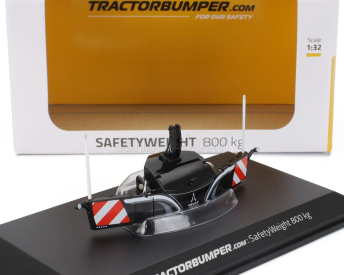 Universal hobbies Accessories Tractor Bumper For Deutz-fahr - Safety Weight 800kg. 1:32 Black