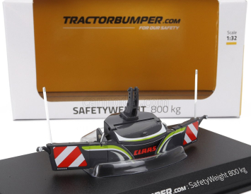 Universal hobbies Accessories Tractor Bumper - Safety Weight 800kg. 1:32 Grey