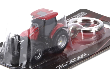 Universal hobbies Case-ih Portachiavi - Keyring Puma 260 Cvx Drive Tractor 2022 - Cm. 4.0 1:87 Červená Černá