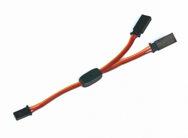 V-kabel 75mm JR 0,3qmm silný, zlacené kontakty