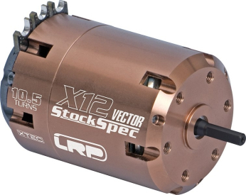 VECTOR X12 Brushless StockSpec 17.5T motor