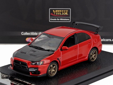 Vitesse Mitsubishi Lancer Evolution X 2008 1:43 Red Met Black