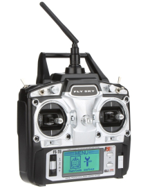 Vysílač + přijímač FLYSKY FS-T6 2,4Ghz