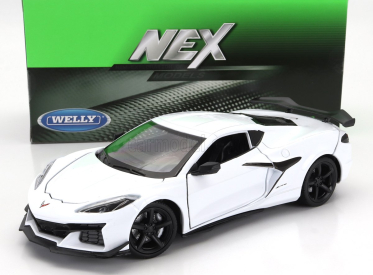 Welly Chevrolet Corvette Z06 2023 1:24 Bílá