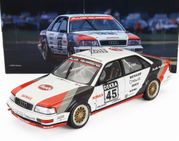 Werk83 Audi Quattro V8 Team Schmidt Motorsport Technik N 45 Dtm Season 1990 Walter Rohrl 1:18 Bílá Šedá Červená