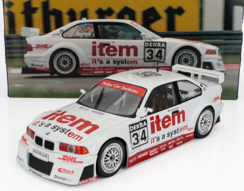 Werk83 BMW 3-series 325i Coupe (e36) Team Ws-dhl N 34 Dtm Season 1994 Harald Becker 1:18 Bílá Červená