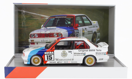 Werk83 BMW 3-series M3 (e30) Team Schnitzer Warsteiner N 15 Winner Dtm Season 1989 Roberto Ravaglia 1:18 Bílá Červená Modrá