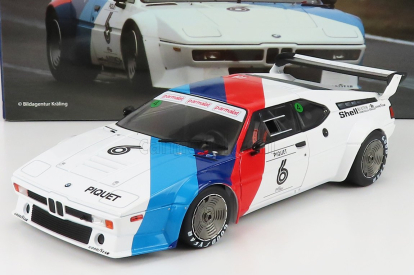 Werk83 BMW M1 Werksdesign N 6 Procar Series 1979 Nelson Piquet 1:18 Bílá Modrá Červená