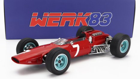 Werk83 Ferrari F1  158 Team Scuderia Ferrari N 7 World Champion Winner Germany Gp 1964 John Surtees 1:18 Red