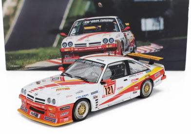 Werk83 Opel Manta Gt Team Automobilclub Von Deutschland N 121 24h Nurburgring 2023 Hans-olaf Beckmann - Peter Hass - Jurgen Schulten - Volker Strycek 1:18 Bílá Oranžová Žlutá