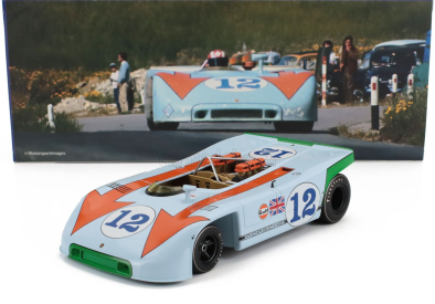 Werk83 Porsche 908/03 Spider Team Gulf N 12 Winner Targa Florio 1970 Jo Siffert - Brian Redman 1:18 Světle Modrá Oranžová