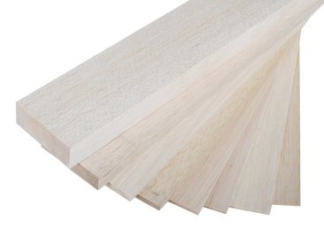 100x7,5cm Balsa 1,5 mm standard