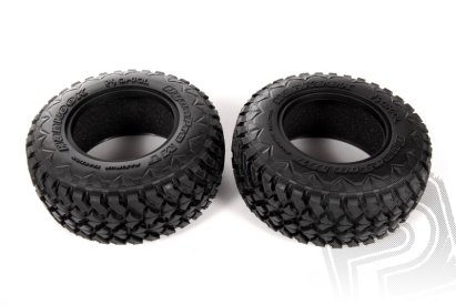 2.2/3.0 Hankook Mud Terrain gumy 41mm, R 35 směs ( 2ks.)