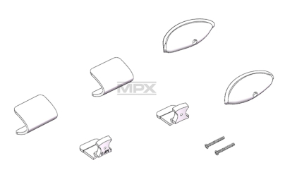 224440 krytky navigačních světel FunCub XL
