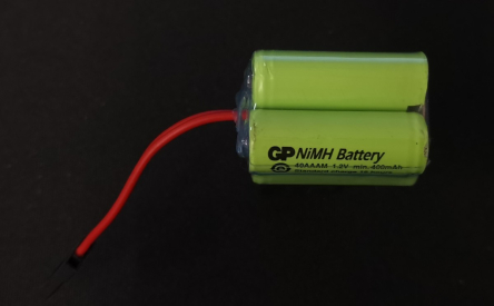 4.8V 400mAh 2/3 AAA GP NiMh (kostka)