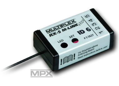 55827 Přijímač. RX-5 M-LINK ID 6 , 2.4GHz