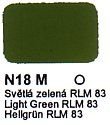 Agama Email N18 M Světlá zelená RLM 83