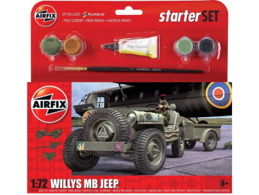 Airfix Willys MB Jeep (1:72) (sada)
