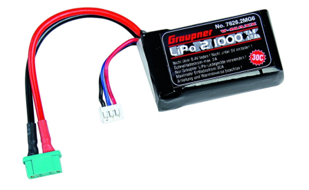 Akumulátor LiPo V-MAXX 30C 2/1000 7,4V MG6