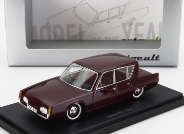 Autocult Tatra 603 X/2 Czech Republic 1966 With Usb Stick Digital Version Book Of The Year Catalogue 2024 1:43 Red
