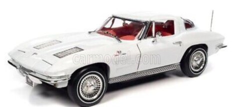 Autoworld Chevrolet Corvette Z06 Coupe 1963 1:18 Bílá